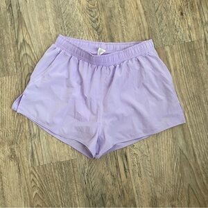ALO Yoga Light Purple Shorts